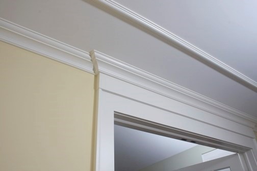 Crown molding done by Timber Ridge Construction